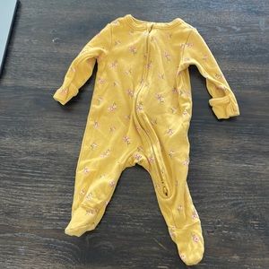 0-3 month girls old navy onesie